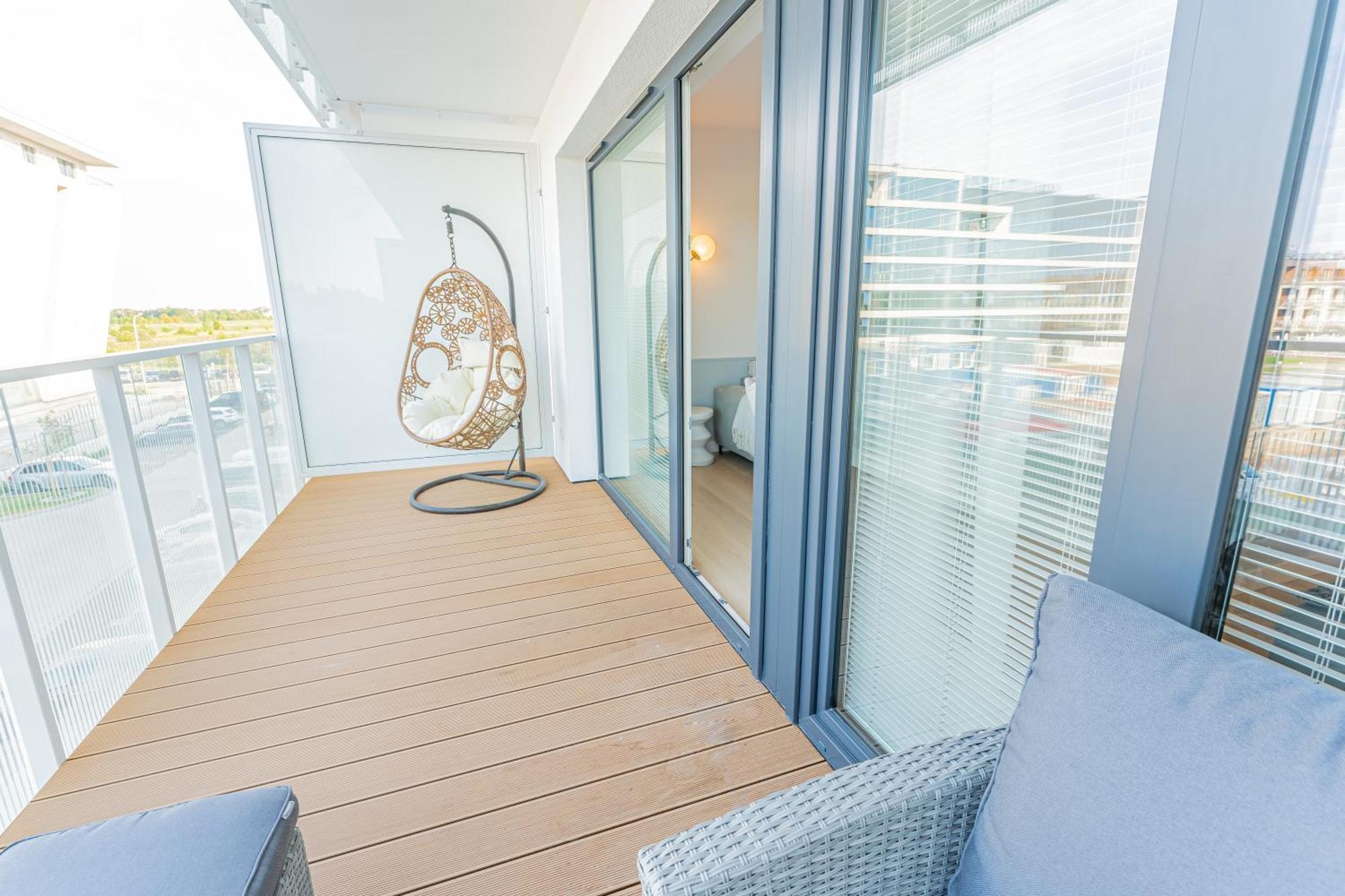 Apartament Horyzont -polanki Aqua- Strefa Z Basenem I Fitness Studio, Prywatny Garaz Kołobrzeg